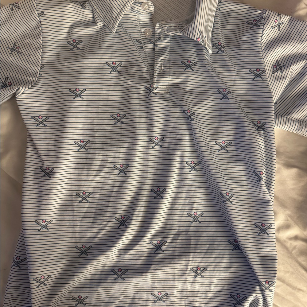 Nautical Striped Polo for Kids